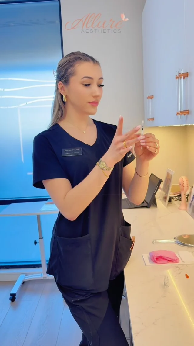 Meet Lauren, our incredible medical assistant who helps keep Allure running smoothly every single day! From assisting with treatments to making sure every patient feels comfortable and cared for—Lauren is an essential part of what makes our team so special. ✨🫶🏼💞