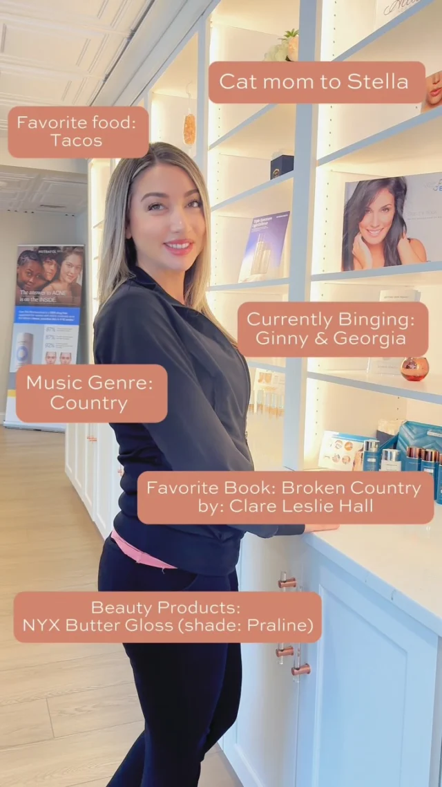 ✨Meet the heart behind the front desk! ✨

We’re so excited for you to get to know our amazing Assistant Manager & Client Coordinator Taylor on a more personal level 💛

She’s a huge asset to our team—always bringing her positivity, organization, and radiant smile into the office each and every day. From greeting clients to keeping everything running smoothly behind the scenes, she truly helps hold it all together.

We’re so lucky to have her as part of our Allure family 🫶