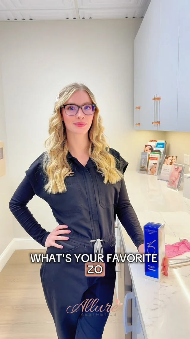 ZO Skin Health has a solution for every skin goal — and our team knows it firsthand. 💙✨ Watch as each staff member shares their favorite ZO product and why it’s a must in their routine. From brightening to anti-aging and everything in between, there’s a ZO product for everyone. ✨