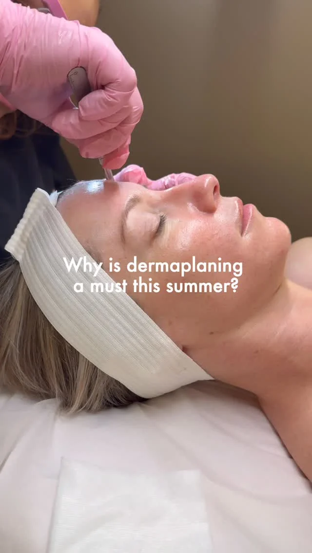 Summer skin starts here ☀️✨

Dermaplaning is the secret to that effortless glow — smooth, radiant, and ready for anything.
If you haven’t tried it yet… this is your sign.💫