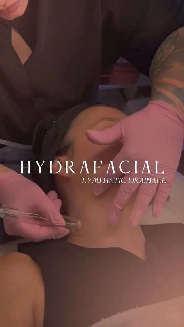 ✨ Did you know your HydraFacial includes lymphatic drainage? ✨

This amazing step helps detoxify, depuff, and contour the face by stimulating your lymphatic system - flushing out toxins, reducing fluid buildup, and boosting circulation for that instant, healthy glow 💧

Lymphatic drainage is one of the most overlooked parts of a facial - but it’s truly a game-changer for skin clarity, tone, and definition. Think of it as a workout for your face, leaving your skin lifted, sculpted, and refreshed from the inside out.

💆‍♀️ Experience the power of lymphatic drainage - included in every HydraFacial for the ultimate glow.