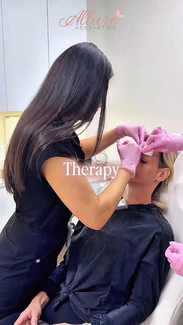 Therapy, but make it aesthetic.  At Allure Aesthetics, we believe confidence is therapeutic. ✨

When you look refreshed, you feel aligned.