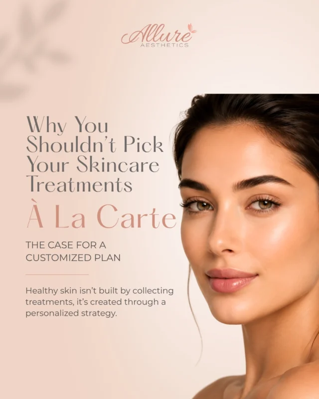 Healthy skin isn’t built by chasing every trending treatment, it’s built with intention.

The most successful skincare journeys begin with understanding your skin, strengthening its foundation, and creating a personalized plan that evolves with your goals. When every treatment has a purpose and every step builds on the last, results become more consistent, more predictable, and longer-lasting.

Your skin deserves more than a one-size-fits-all approach.

Schedule your personalized consultation to discover the treatment plan that’s right for you.