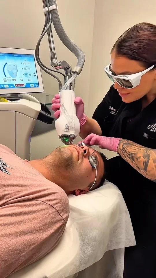 The next evolution in laser resurfacing has arrived at Allure Aesthetics.

HALO TRIBRID by Sciton offers a highly customized approach to skin renewal, helping improve tone, texture, sun damage, fine lines, pores and acne scarring while revealing brighter, smoother-looking skin.

Every treatment is tailored to your skin and your goals, with the level of precision and care you expect from Allure.
Now booking HALO TRIBRID treatments beginning September 15.

Call Allure at 610-393-1253 to schedule your treatment and reserve a pre-laser consultation.